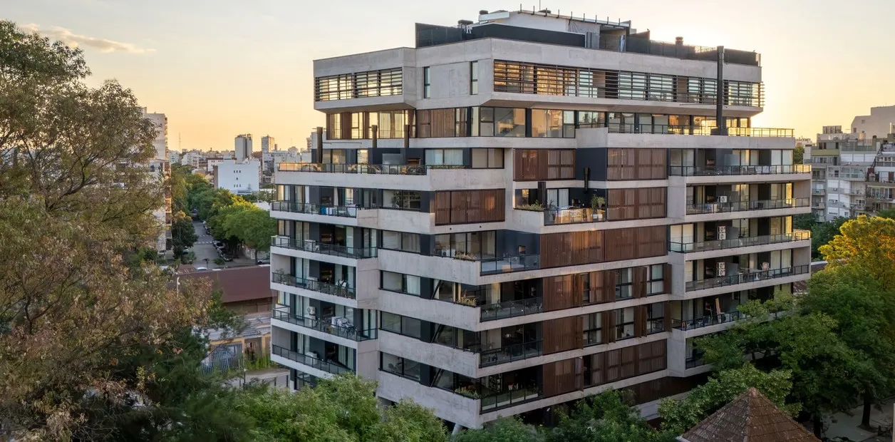 Obra en edificio - fachada vidriada 3