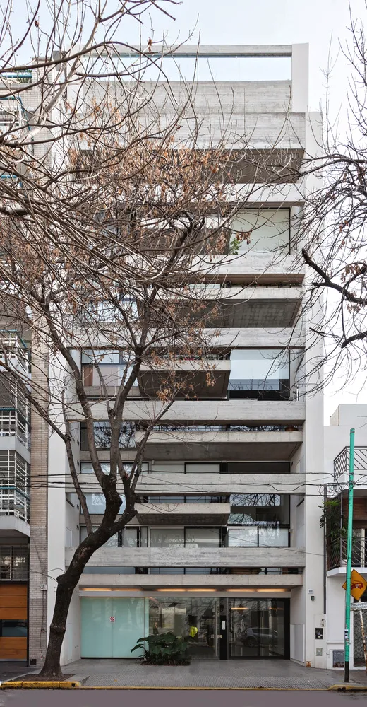 Obra en edificio - fachada vidriada 9